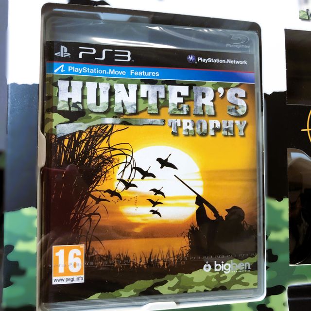 Gioco PS3 Hunter's Trophy Bigben + Fucile NUOVO