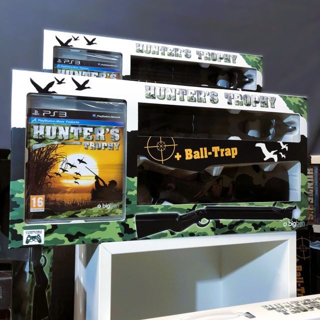 Gioco PS3 Hunter's Trophy Bigben + Fucile NUOVO