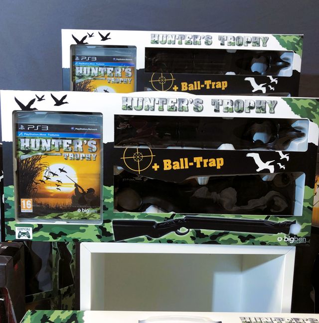 Gioco PS3 Hunter's Trophy Bigben + Fucile NUOVO