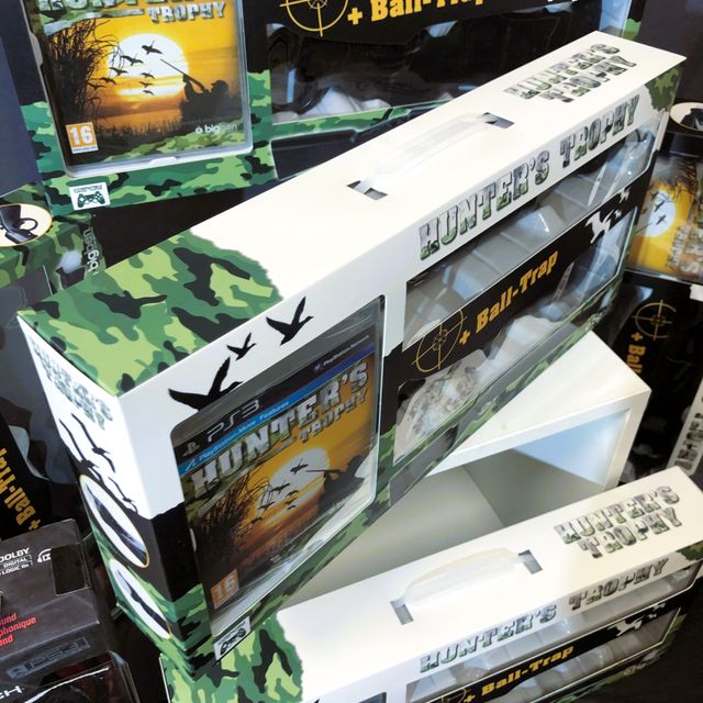 Gioco PS3 Hunter's Trophy Bigben + Fucile NUOVO