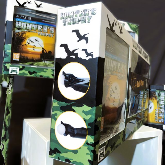 Gioco PS3 Hunter's Trophy Bigben + Fucile NUOVO