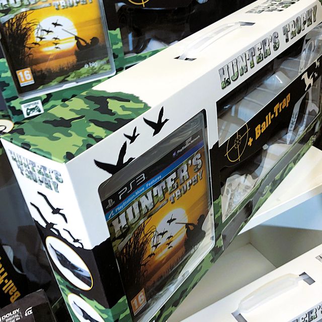 Gioco PS3 Hunter's Trophy Bigben + Fucile NUOVO