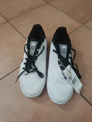 Adidas Barricade 13 M bianche e nere taglia 42