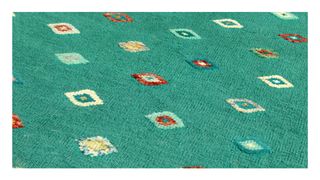 Kilim Kaudani Lana Reversibile Rilievo 152x111 CM