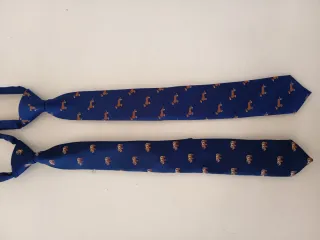 Corbatas niño Sfera azul con perros