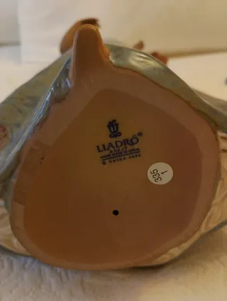 SKU 01012427 Figura Lladro Niña Vestido Azul