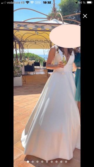 Vestido de novia blanco