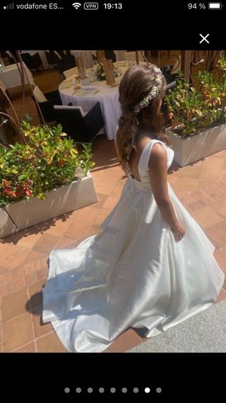 Vestido de novia blanco