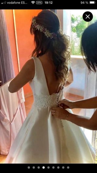 Vestido de novia blanco