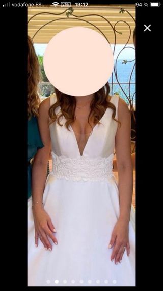 Vestido de novia blanco