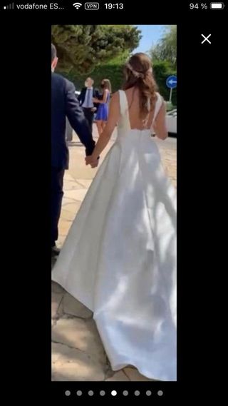 Vestido de novia blanco
