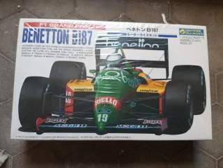 Maqueta Benetton B187 Gunze Sangyo 1:24