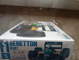 Maqueta Benetton B187 Gunze Sangyo 1:24