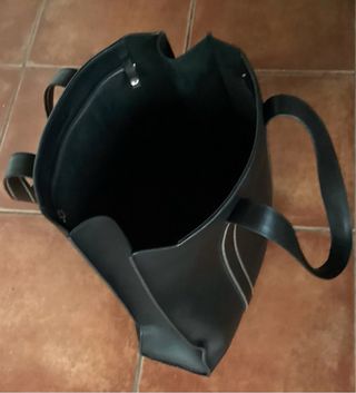 Borsa in pelle nera Brunello Cucinelli