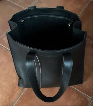 Borsa in pelle nera Brunello Cucinelli