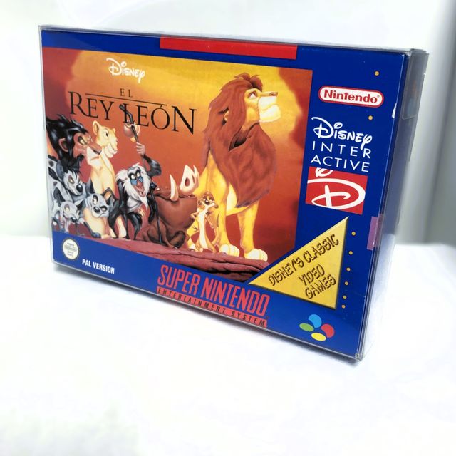 Il Re Leone SNES PAL Manuale e Cartuccia