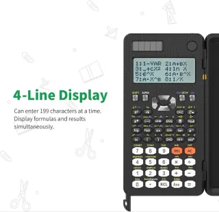 Calculadora Científica con tableta LCD Nueva