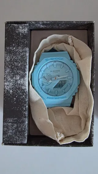 Casio G-Shock GA-2100 Reloj Azul