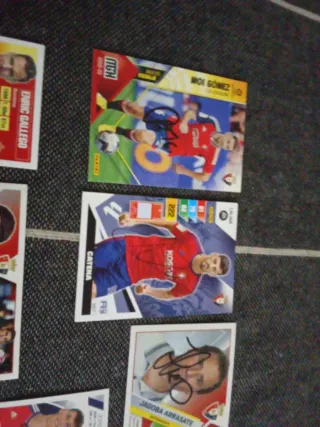 Cromos Firmados Osasuna