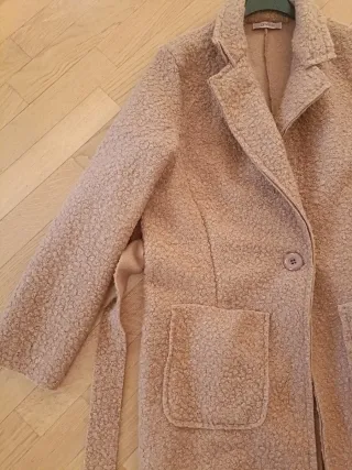 Cappotto cammello lungo