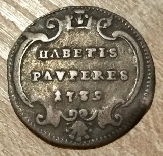 1 Grosso 1739 R2 Moneta Antica