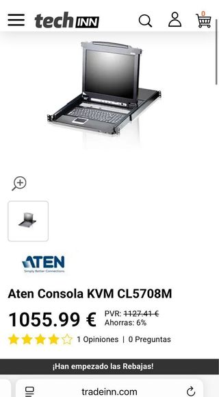 ATEN CL5708M Consola ATA