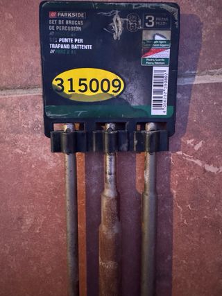 Brocas Percusión 12, 16, 24mm x 800mm