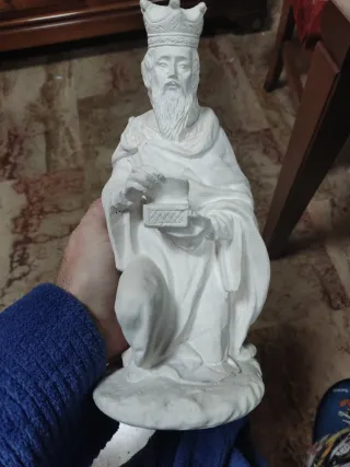 .Juego Reyes Magos Escayola Grande