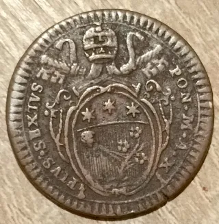 1/2 Baiocco Romano 1784