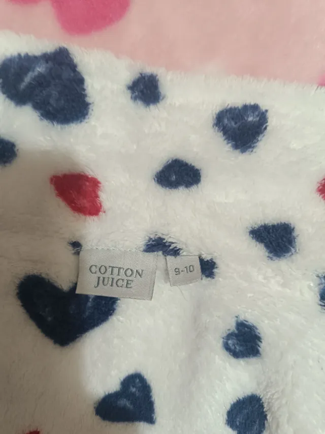 Bata de estar por casa niña Cotton Juice talla 9