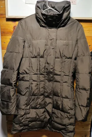 Abrigo Geox plumas, marrón