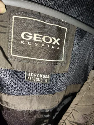 Abrigo Geox plumas, marrón