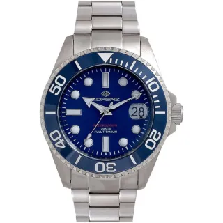 Orologio Lorenz Uomo Blu Acciaio