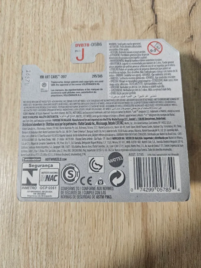 Hot Wheels Volkswagen T2 Pickup 1/10