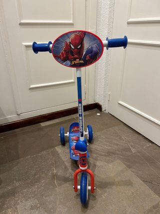 Patinete 3 Ruedas Spiderman