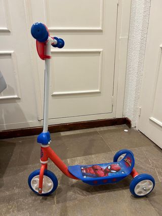Patinete 3 Ruedas Spiderman