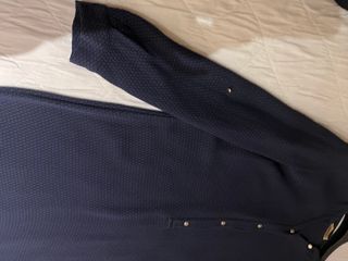 Vestido Massimo Dutti Azul Noche Talla L