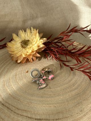 Charm Mando Gamer Game Boy Rosa