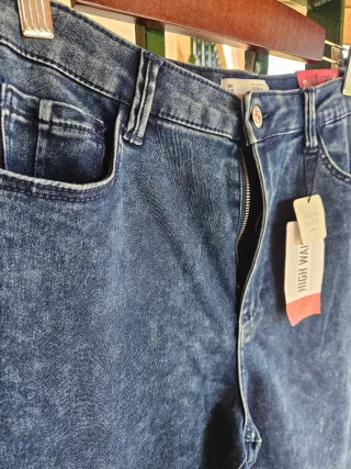 Pantalón vaquero Lefties High Waist Talla 40