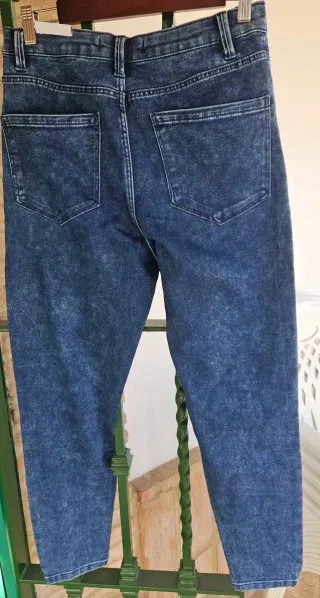 Pantalón vaquero Lefties High Waist Talla 40