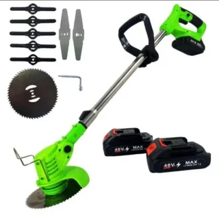 Tagliatrimmer con 2 batterie