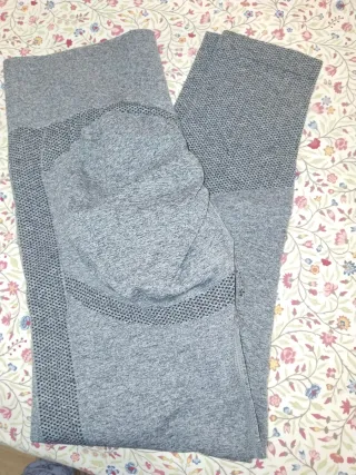 Mallas deportivas mujer grises talla XL