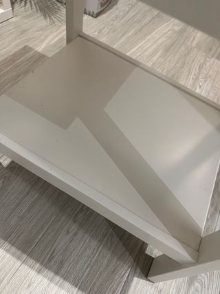 Mesa auxiliar Ikea Lunnarp blanca