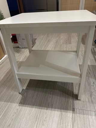 Mesa auxiliar Ikea Lunnarp blanca