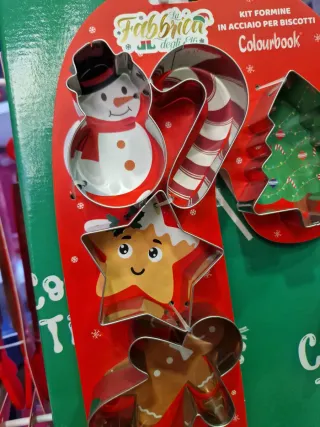 Kit Formine Biscotti Natale La Fabbrica degli Elfi