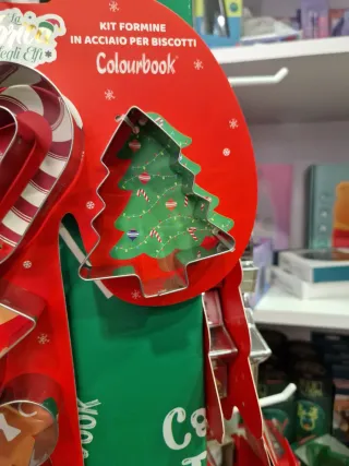 Kit Formine Biscotti Natale La Fabbrica degli Elfi