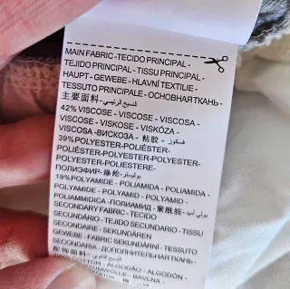 Jersey Salsa Gris y Blanco Talla M