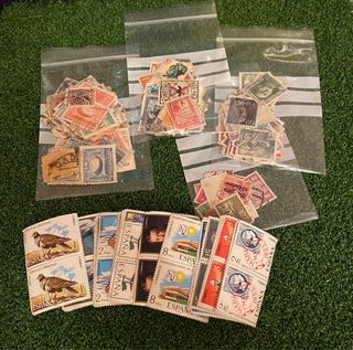 Lote de sellos antiguos España