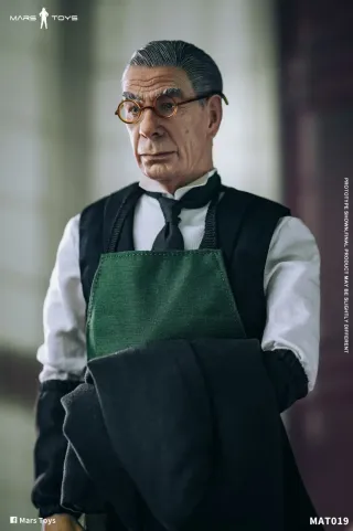 Figura Mars Toys Mayordomo 1/6 old housekeeper