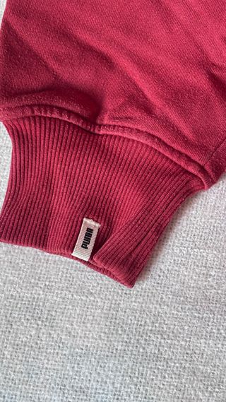 Felpa Puma Uomo Vintage Rossa